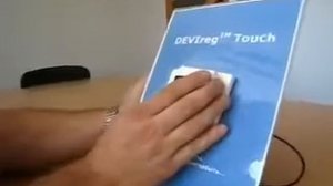 DEVIreg Touch - Как снять верхнюю часть. Видеоинструкция