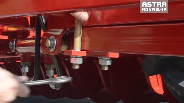 Сеялка зерновая ASTRA NOVA 5,4A (СЗ 5,4)Регулировка маркеров. Часть 5