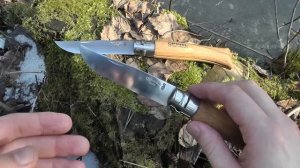 Классный нож Opinel №10 IMHO