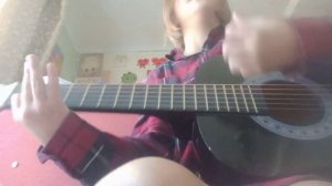 кавер на зелёные очки на гитаре