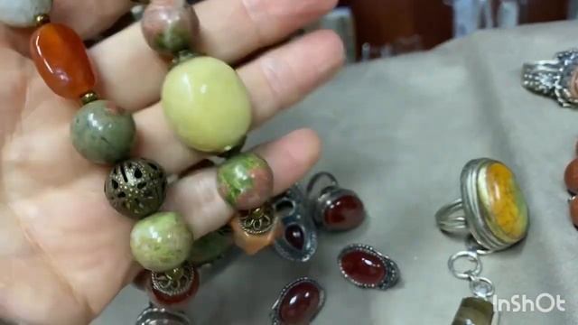 Украшения с яшмой, сердоликом.  Купить онлайн. Мой телефон ? 8 915 560 22 88