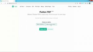 How to Flatten a PDF Form using Sejda Online PDF Editor