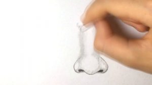 Как нарисовать нос карандашом✎урок рисования