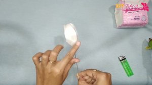 DIY Easy Satin Ribbon Flower Tulips | Tulip Flower Making With Satin Ribbon