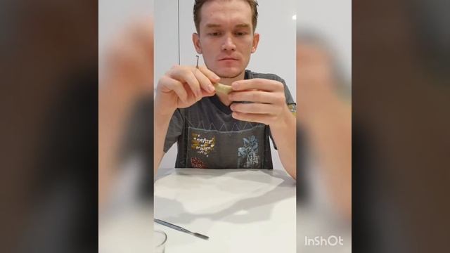 Моделирование 11 зуба из скульптурного пластилина || Modeling of 11 teeth from sculpted plasticin смотреть онлайн