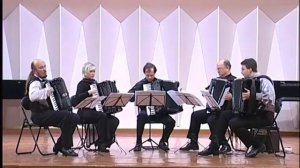 Ballet Tango - A. Piazzolla. "Excelsior" Baltic International Accordion Quintet