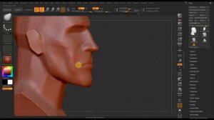 Zbrush 2019 Модель МЕДИК ч1 ГОЛОВА