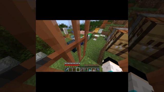 Тупые гайды майнкрафт #163 | Как скрафтить дверь #shorts смотреть онлайн