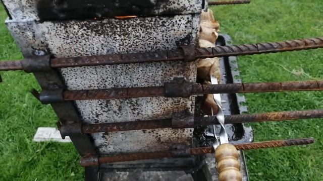 Вертикальный мангал, своими руками.