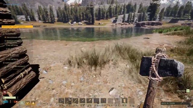 ICARUS Agriculture Supply Stockpile gameplay español смотреть онлайн