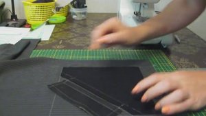 изготовление прорезного кармана подробно уроки шитья