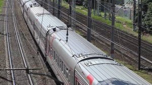 Электровоз ЭП2К-388 (ТЧЭ-6) с пассажирским поездом №381С Грозный - Москва.