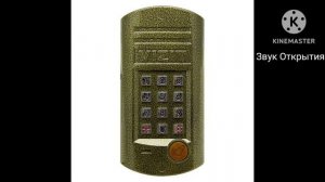 Звуки домофона Визит (BVD-313R) BUD-301M