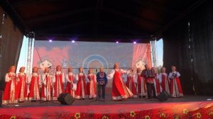 Хор РОССИЯНОЧКА "Ах, как песни русские хороши" 20 сентября 2014, День поселения, п Отрадное