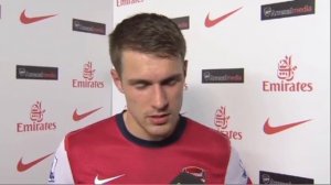 Aaron Ramsey Post-Everton Match Reaction April 2013