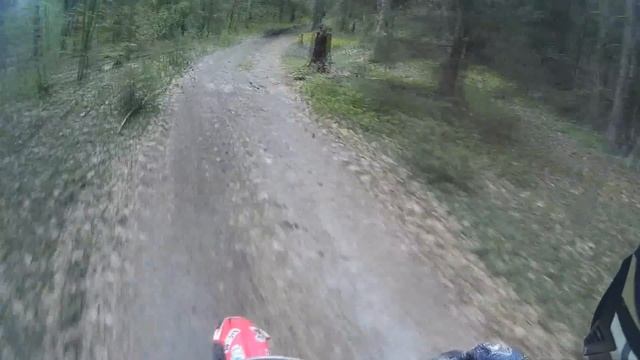 Покатушки лесу на пит байке Apollo RFZ 140 (sjcam 4000) - иссследуем лес смотреть онлайн