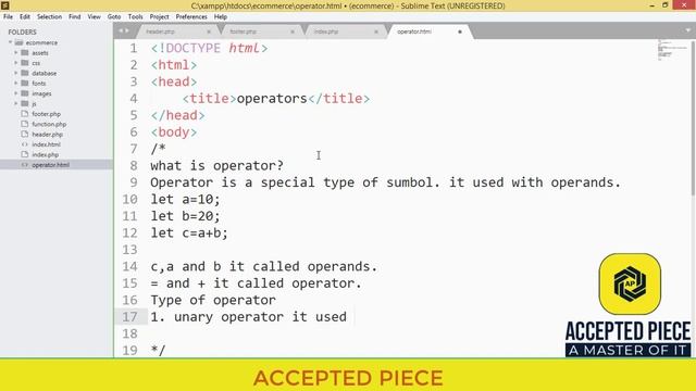 what is operator in java script ?