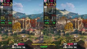 RX 6600 vs RX 5600xt test in 10 Games