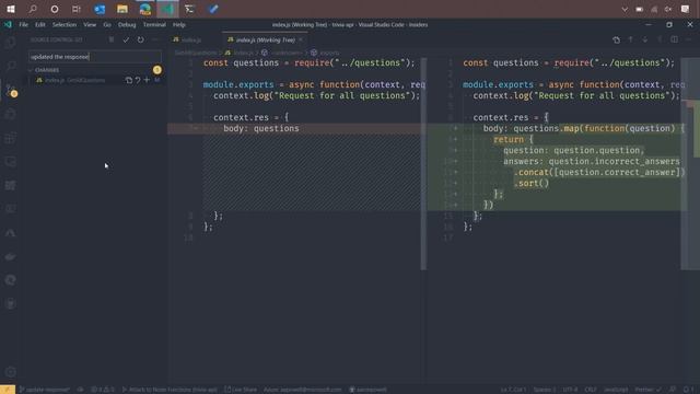 VS Code Integration with GitHub and Azure