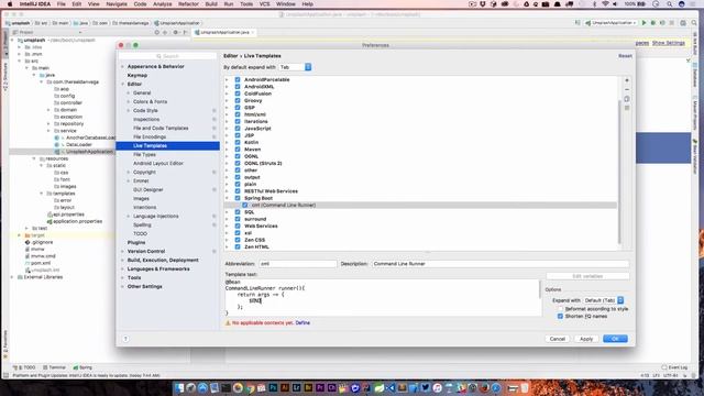 IntelliJ Live Templates смотреть онлайн