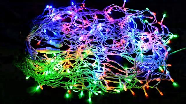 Световой занавес для улицы Бахрома 200 диодов Хамелеон 5.0х0.7/0.5/0.3м. - LN 4200 RGRB смотреть онлайн