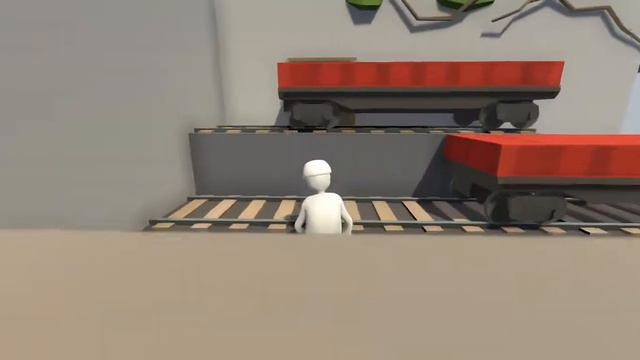 Начал записывать Human fall flat. Прошел 2 уровня. смотреть онлайн