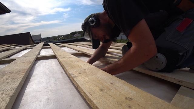 Монтаж контррейки и шалёвки. Тест "Термита". смотреть онлайн