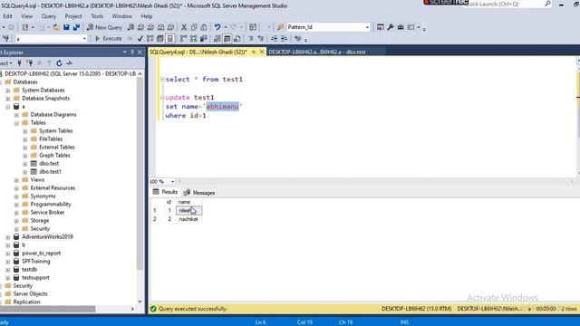 sql 9 update #sqlbasics #sqlserver #sqlinmarathi #sqlforbegginner #sqlfullcourse #and #or #sqlupdat