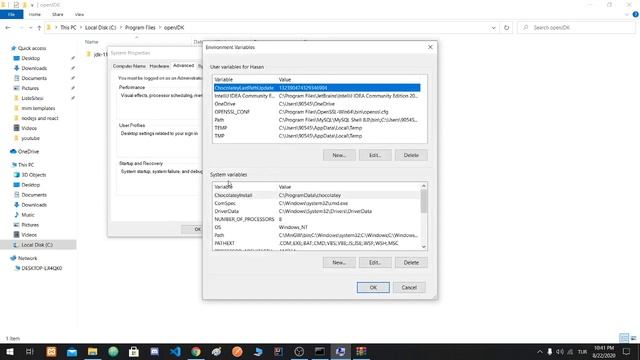 how to install openJDK11 on windows 10