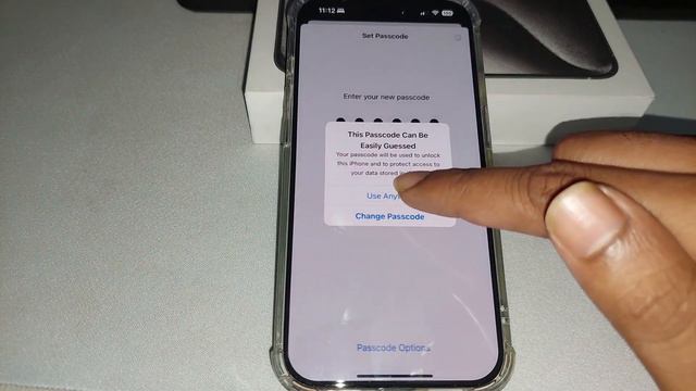 iphone 15: How to add passcode/password lock screen