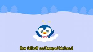 Five Little Penguins  - Music and Animals | Jelly Pop Kids Songs