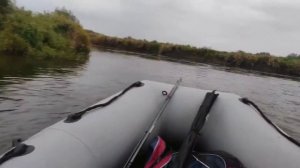 Замер скорости,лодочный мотор Тарпон Т5
