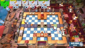 [Survival] Overcooked! 2 | World Food Festival | Level 2-2 | 1 player (solo) | time record: 16:19