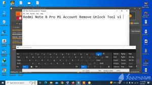 Redmi Note 8 Pro Mi Account Remove Unlock Tool
