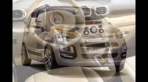Новый Citroen C3 Picasso. Минивэн, автомобиль для всей семьи.