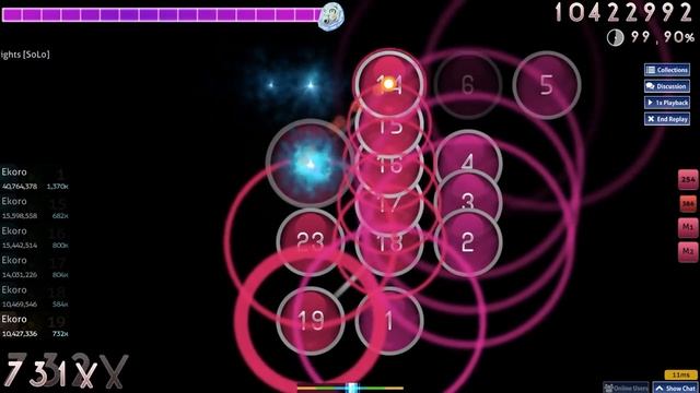 beatMARIO - Night of Knights [S0L0] nomod FC (99,95%, AR0 map) смотреть онлайн