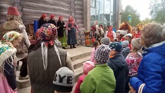 СКАЗОЧНЫЙ ОПОЯСОК выступление сказочных персонажей смотреть онлайн