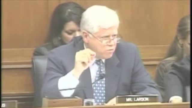 Congressman Larson's Opening Statement