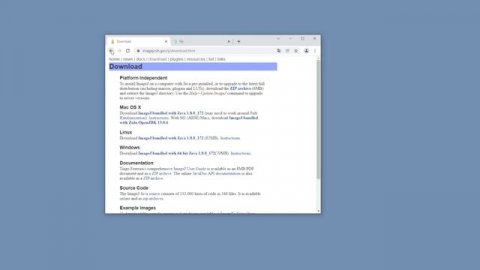 0. ImageJ. Введение.