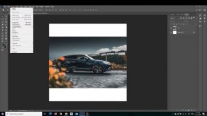 How to change Canvas/image size and remove background Photoshop 2020