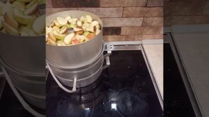 Яблочный сок в соковарке