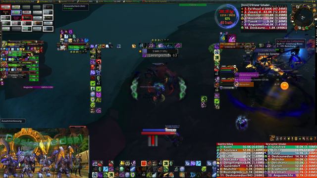 WoW BFA Unholy Deathknight 💯'The Restless Cabal'🔥"Crucible of Storms"🎮LFR Raid Melee PoV (2160p) смотреть онлайн