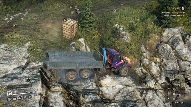 Lost Supplies Gets Sketchy Black Badger Lake Wisconsin USA Phase 3 Snowrunner Gameplay With Voron смотреть онлайн