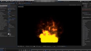 Создание огня в редакторе Adobe After Effects