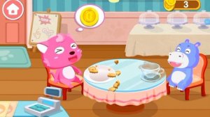 Большой первый взгляд: Лето маленькой панды: Кафе(Android)