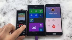 Mobile Calls Old Phones Texet, Nokia RM-1030, Samsung Galaxy J5/ Outgoing, Incoming Madness Call