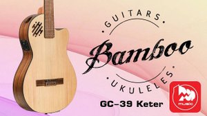 Электроакустика с нейлоновыми струнами Bamboo GC-39 Keter