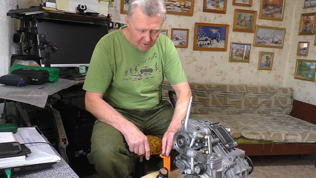 Как отрегулировать положение верх- низ раздатки НИВЫ коротышки. смотреть онлайн