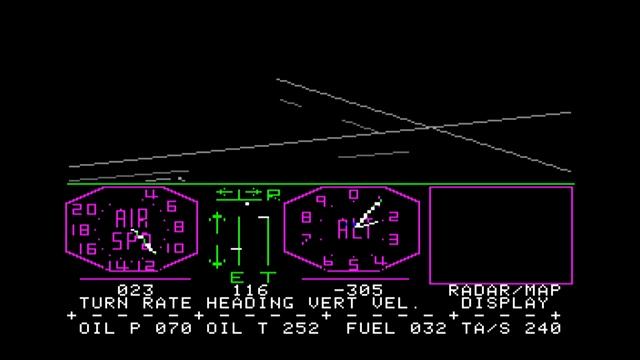 A2-FS1 Flight Simulator by Sublogic (Version 1) (Apple2)