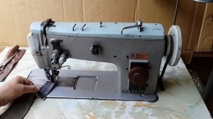 #Швейная машина 430 / 330 класс Двухигольная обувная машинка, подольск #sewing 332